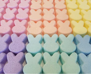 Individual Bath Bombs Bunnies