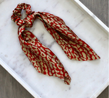 Load image into Gallery viewer, Hair Tie Scarf Scrunchie
