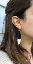 Load image into Gallery viewer, Glitter Dipped Feather Earrings
