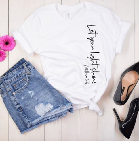 Let Your Light Shine Graphic Tee