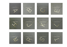 Load image into Gallery viewer, Monogram Collection Initial Necklace
