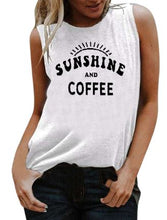 Load image into Gallery viewer, Sunshine &amp; Coffee Tank
