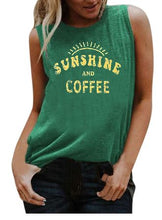 Load image into Gallery viewer, Sunshine &amp; Coffee Tank
