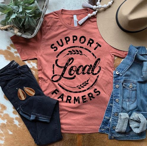 Support Local Farmers T-Shirt