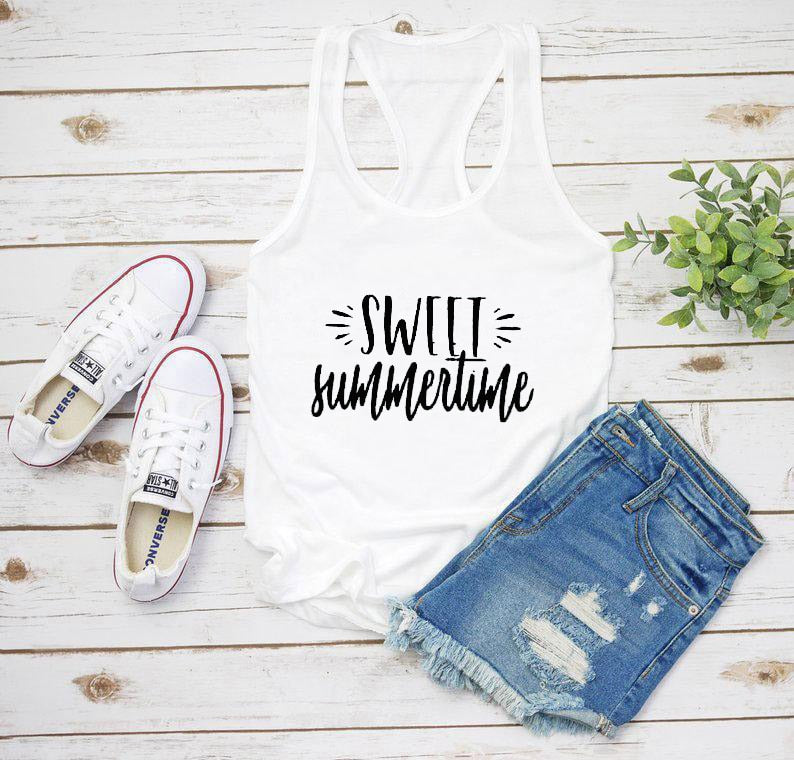 Sweet Summertime Graphic Tank