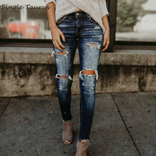 Load image into Gallery viewer, Spring Fashion Ripped Jeans
