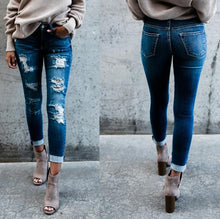 Load image into Gallery viewer, Spring Fashion Ripped Jeans
