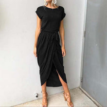 Load image into Gallery viewer, Short Sleeve Maxi Dress
