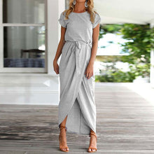 Load image into Gallery viewer, Short Sleeve Maxi Dress
