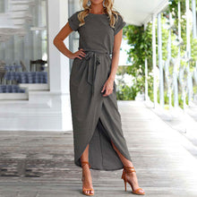 Load image into Gallery viewer, Short Sleeve Maxi Dress
