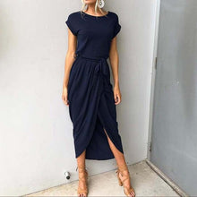 Load image into Gallery viewer, Short Sleeve Maxi Dress
